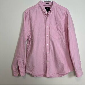 American Eagle Outfitters Pink Button-Down Shirt Size Large